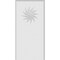 Ekena Millwork Standard Foster Spiral Plinth Block With Beveled Edge, 5"W x 10"H x 3/4"P PBP050X100X075FOS13 - alternate 2